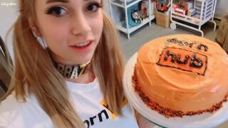 MAKING A PORNHUB CAKE! - INDIGO WHITE