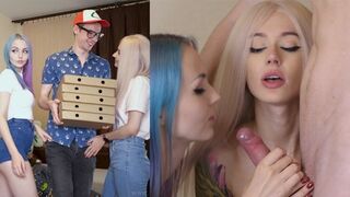 No Cash And Sex With Pizza Delivery Guy teaser + stream anal fingering toy