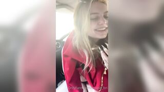 Trippie Bri Sex Blowjob in Bentley Onlyfans Video