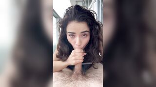 JAMELIZ BALCONY BLOWJOB DOGGYSTYLE FUCK ONLYFANS